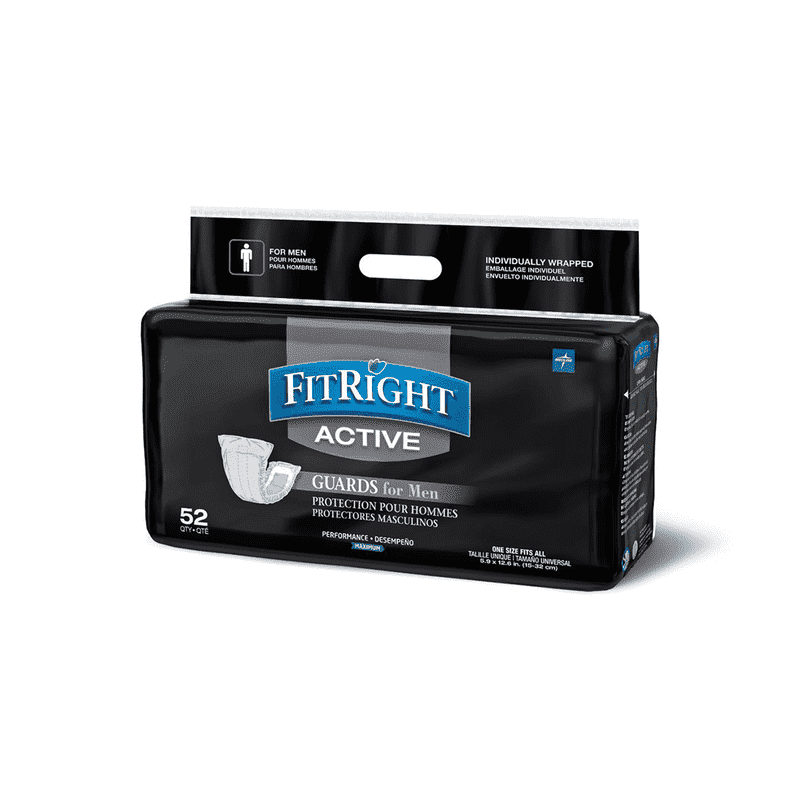 FitRight Active Guards for Men Incontinence Liners