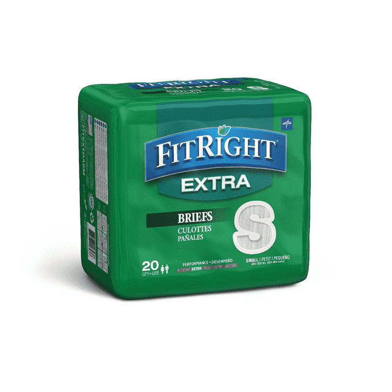 FitRight Extra Incontinence Briefs - Heavy Absorbency