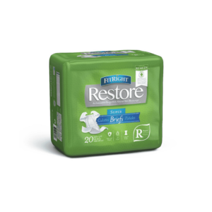 FitRight Restore Super Continence Briefs with Remedy Phytoplex - Heavy Absorbency