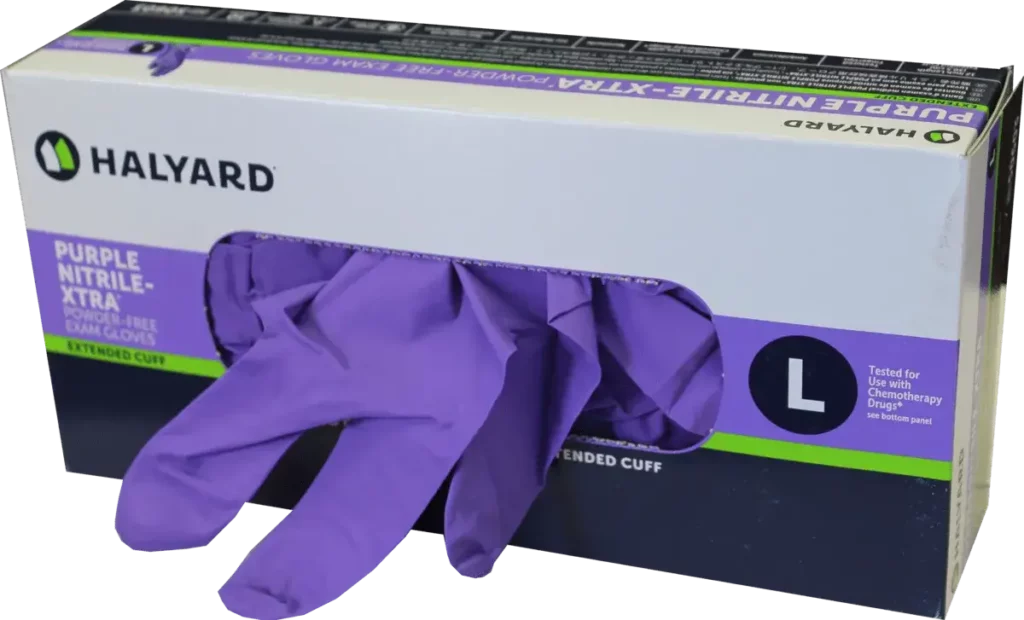 halyard exam gloves