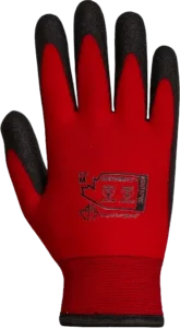 red work gloves