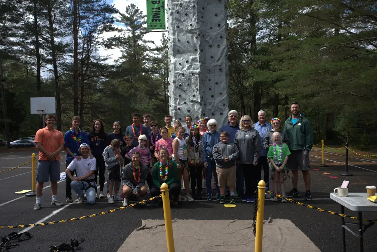 summer camp group photo