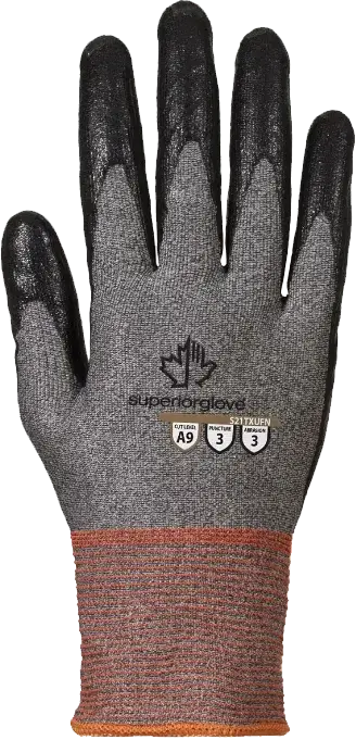 tan work gloves