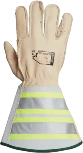 tan work gloves