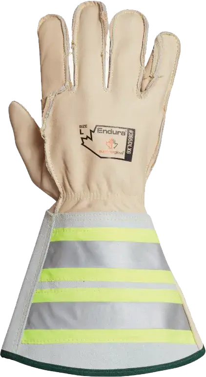 tan work gloves